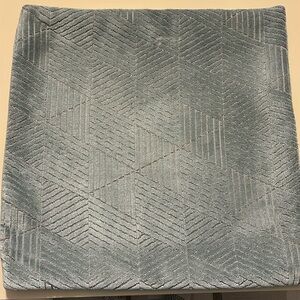 West Elm Geo Facet velvet pillow (x1)